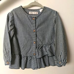 Zara Baby Gingham Top